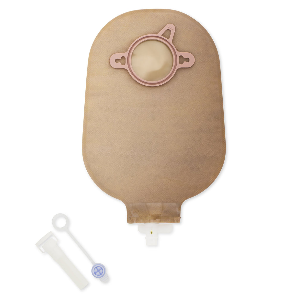 Urostomy Pouch CeraPlus One-Piece System 9 Inch Length Soft Convex, Pre-Cut 3/4 Inch Stoma Drainable