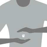 Souffle Cup Solo 0.5 oz. White Paper Disposable