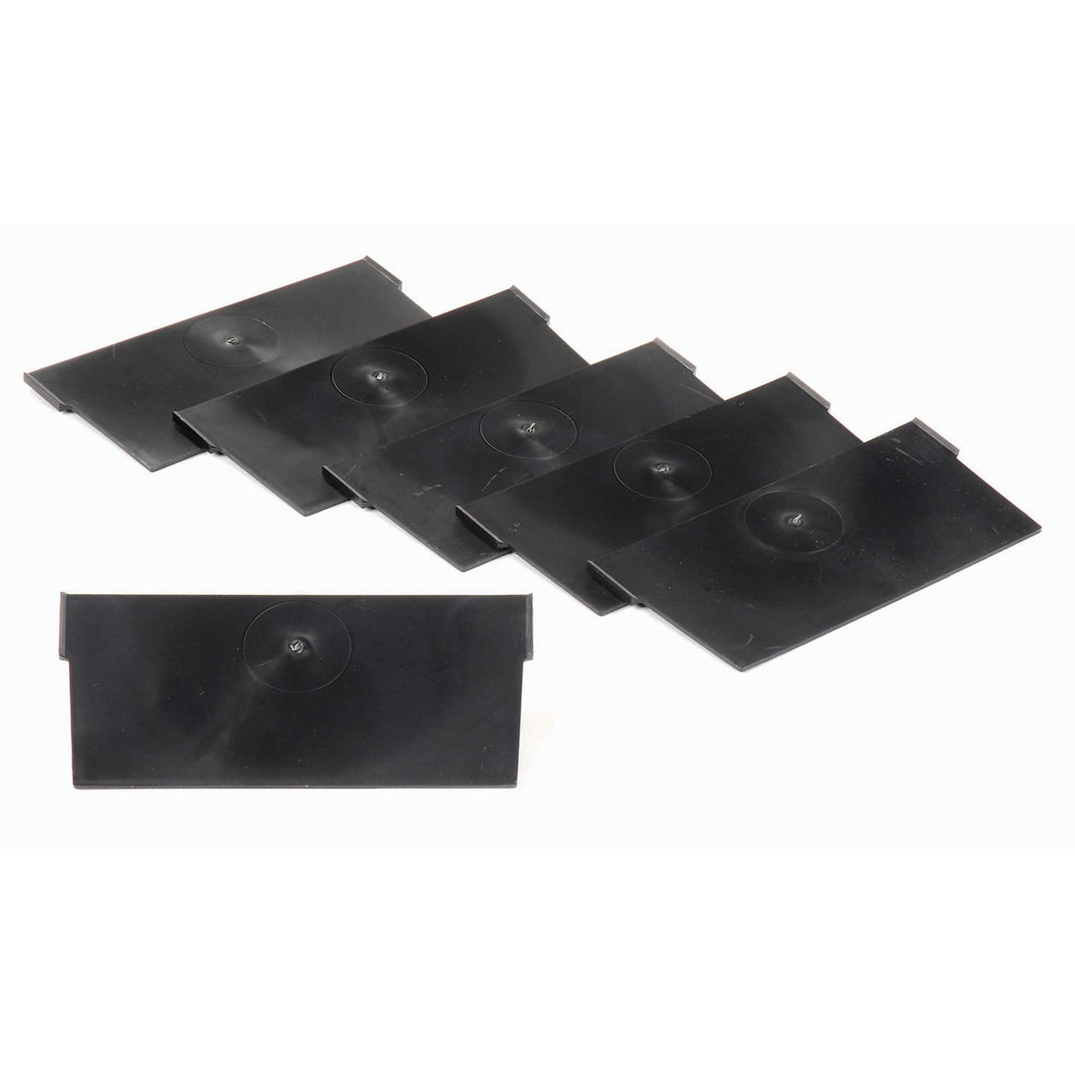 Bin Width Divider Akro-Mils 10 Inch Black Polypropylene