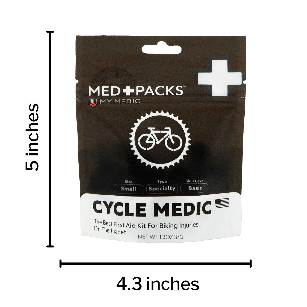 First Aid Kit My Medic MED PACKS Cyclist Plastic Pouch