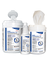 (12/Cs) Tub/60  Accel  Intervention Disinfectant Wipe  10X10