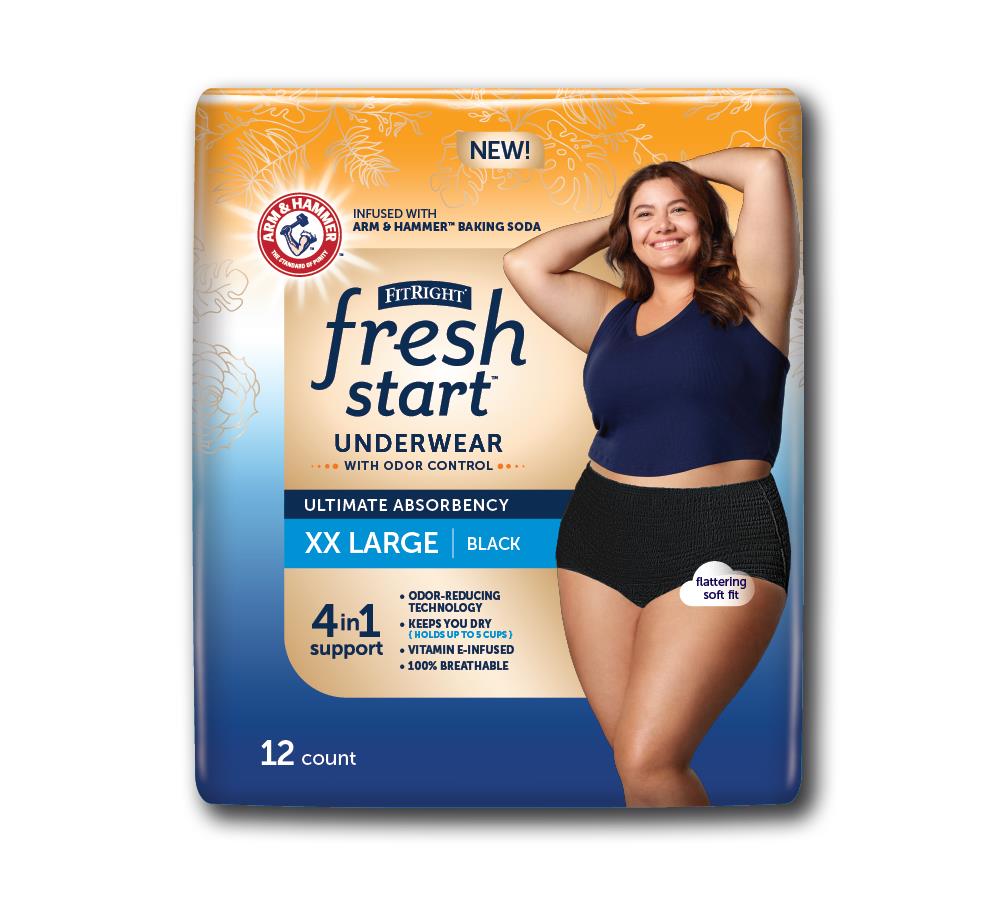 FitRight Fresh Start Incontinence Underwear