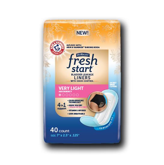 FitRight Fresh Start Liners