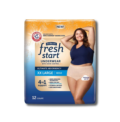 FitRight Fresh Start Incontinence Underwear