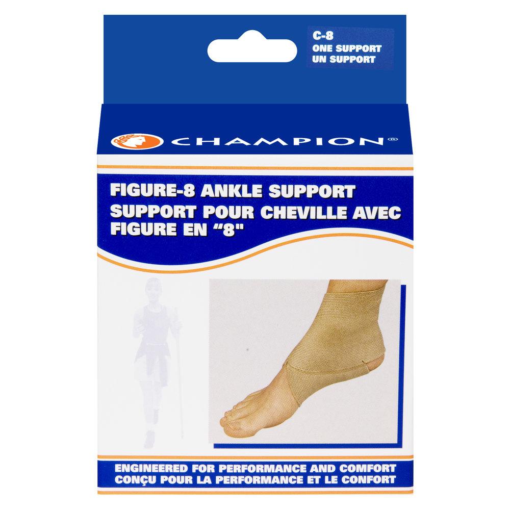 Ea/1 C-08 Support de cheville minimum en forme de 8, taille moyenne (8 1/4-9")