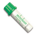 Bx/50 Tube Microtainer Microgard W/L Hep Green