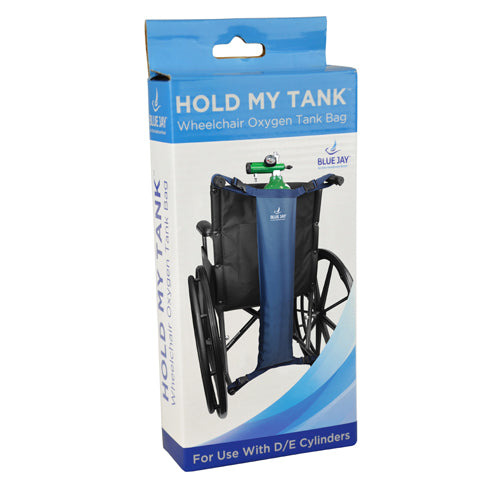 Wheelchair Oxygen Cylinder Bag  Navy by Blue Jay