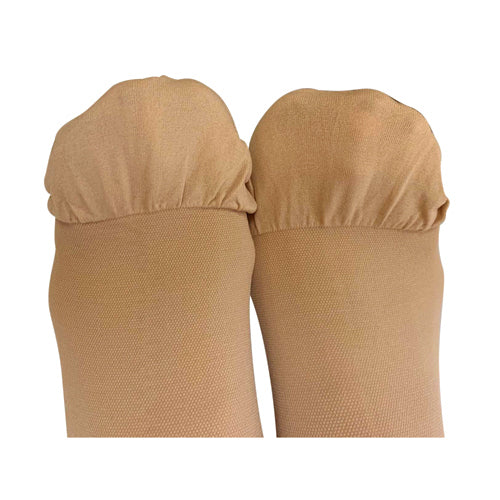 Firm Surg Wgt Stkngs 2X  Beige 20-30mmHg  Below Knee Clsd Toe