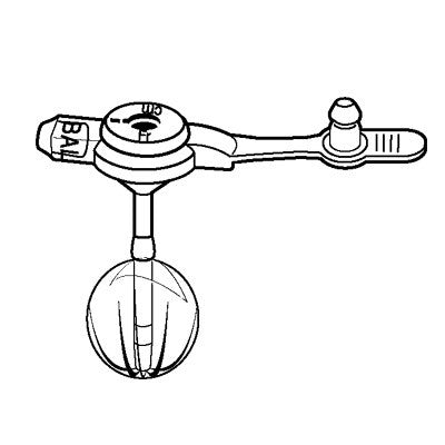 Sonde d'alimentation pour gastrostomie à profil bas Ea/1 Mic-Key 16Fr 4,5 cm