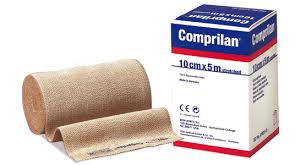 Bx/1 Comprilan Short Stretch Compression Bandage 8Cm X 5M