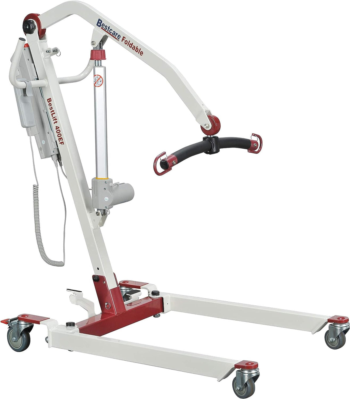 Bestcare PL400EF Foldable/Portable/Transportable Electric Mobile Floor Lift