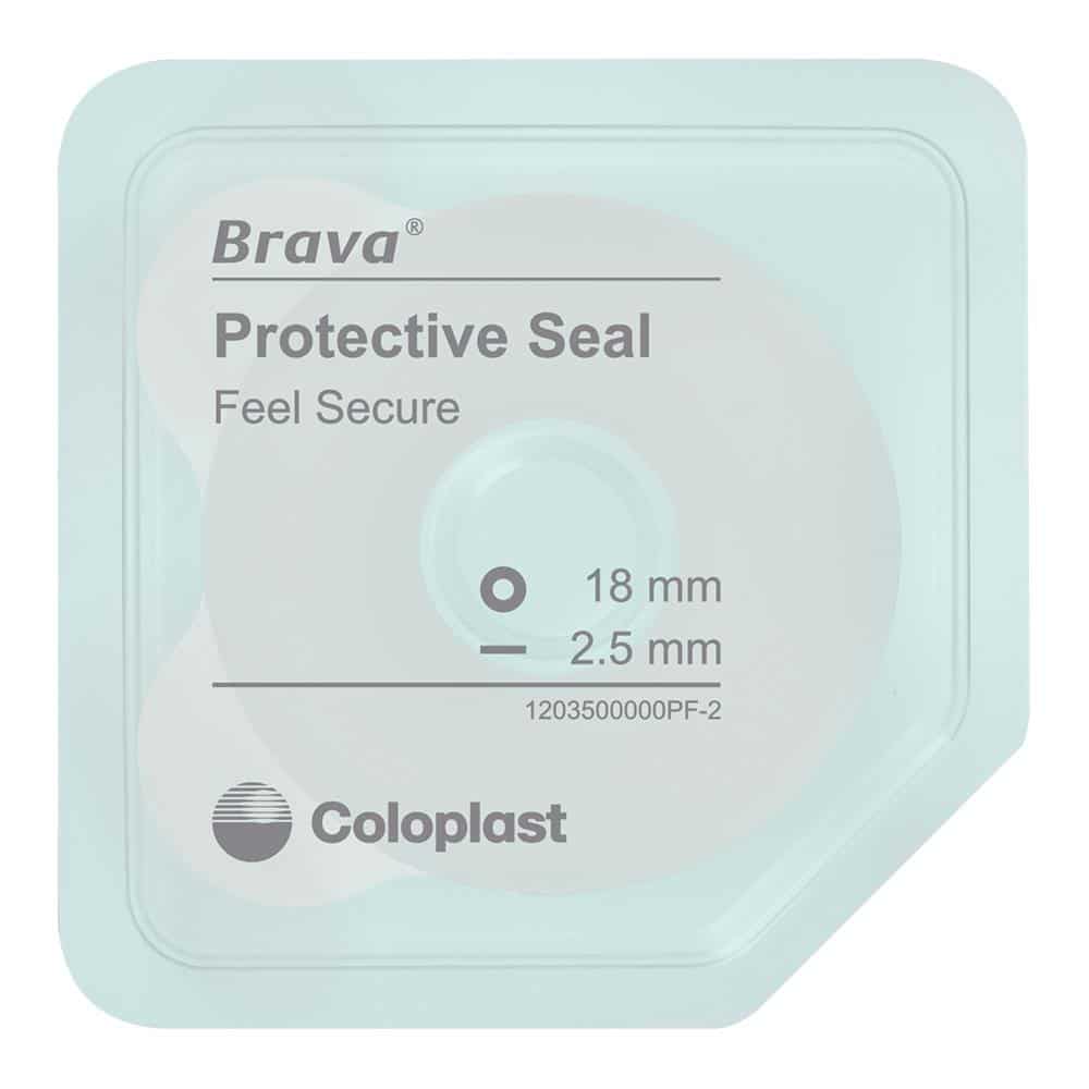 BX/10 BANDES DE PROTECTION ADHÉSIVES LARGES BRAVA 18MM ID 57MM OD 2,5MM ÉPAISSEUR