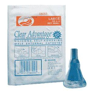 Cathéter externe Clear Advantage avec Aloe Vera 28 mm (boîte de 100)