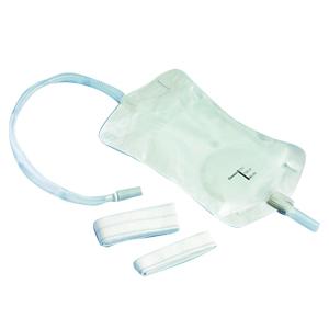 Conveen Security+ Leg Bag, Clamp Outlet, Straps, Non Sterile, 17oz (500ml) - 1 Each