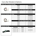 Handicare Carry Bars