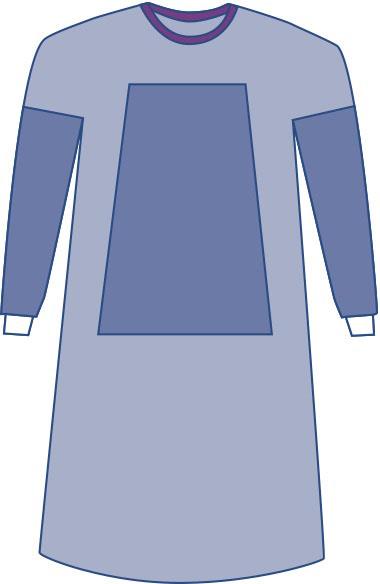 Sterile Fabric-Reinforced Eclipse Surgical Gowns