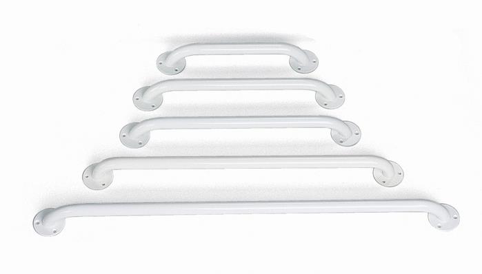 Medline White Enameled Grab Bars