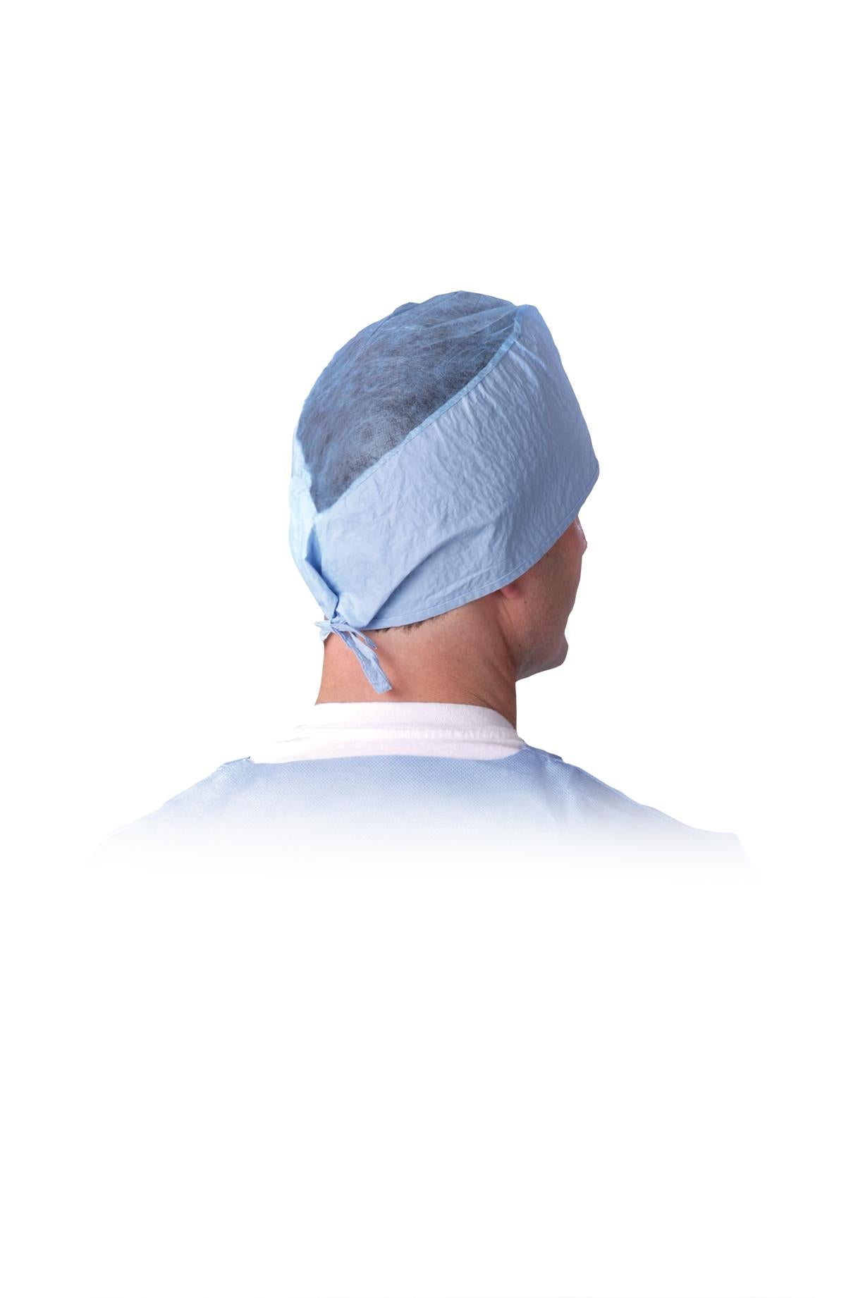 Sheer-Guard Disposable Tie-Back Surgeon Caps