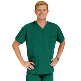 Madison AVE Unisex Stretch Scrub Tops with 3 Pockets