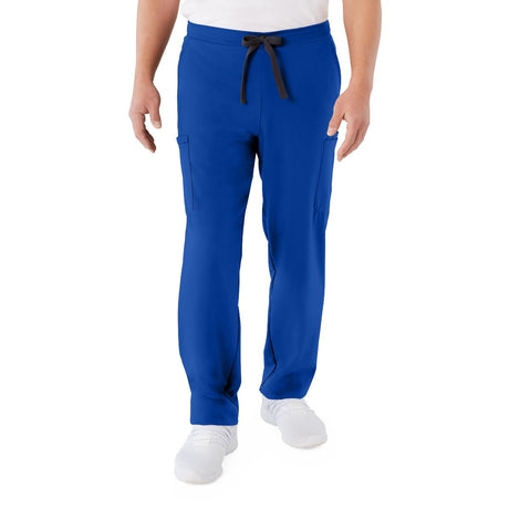 Clinton AVE Unisex Scrub Pants with 6 Pockets Royal Blue