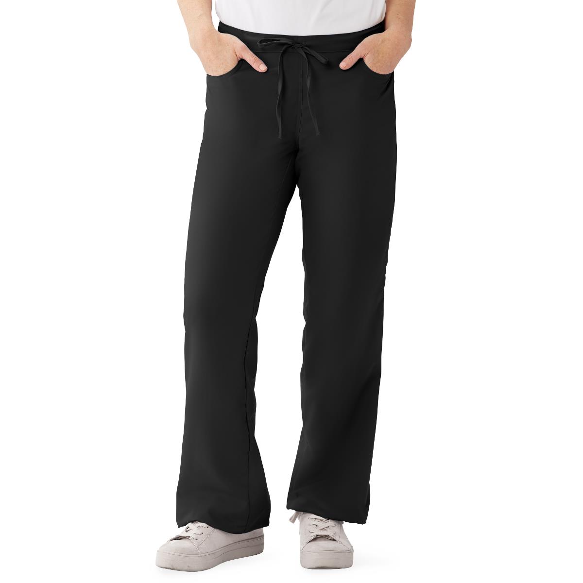 PerforMAX Women's Modern Fit Boot-Cut Scrub Pants with 2 Pockets