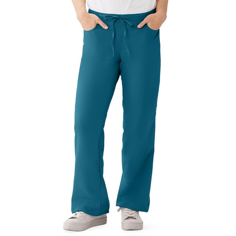 PerforMAX Women's Modern Fit Boot-Cut Scrub Pants with 2 Pockets