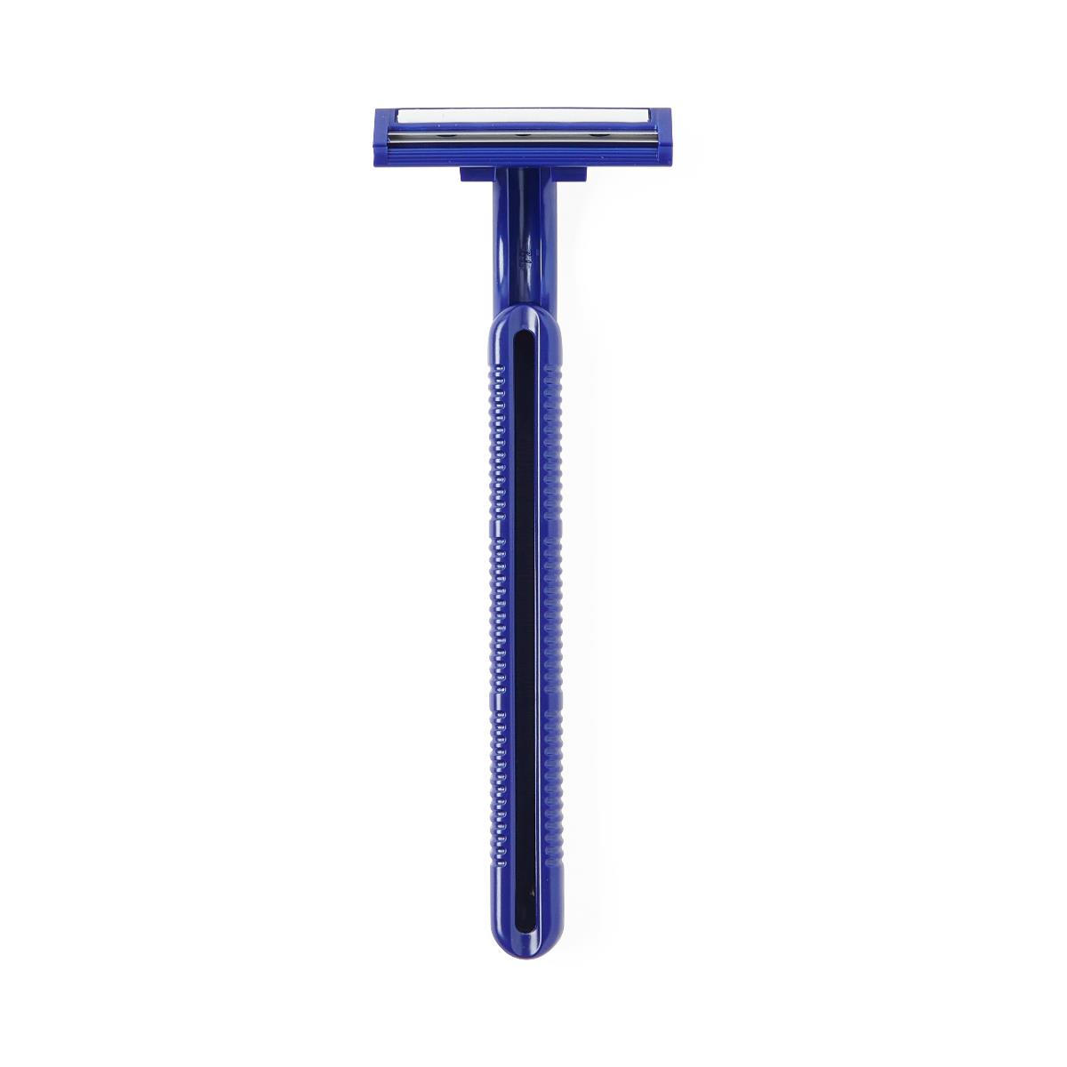Medline Twin-Blade Disposable Razors with Lubrication Strip