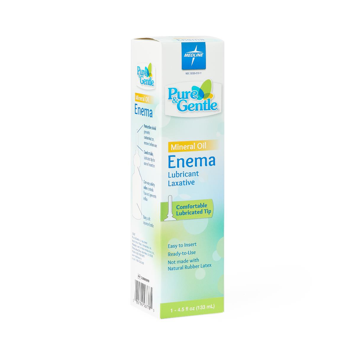 Pure & Gentle Disposable Mineral Oil Enema
