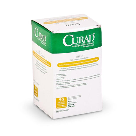 CURAD Non-Adherent Xeroform Petrolatum Gauze Dressings