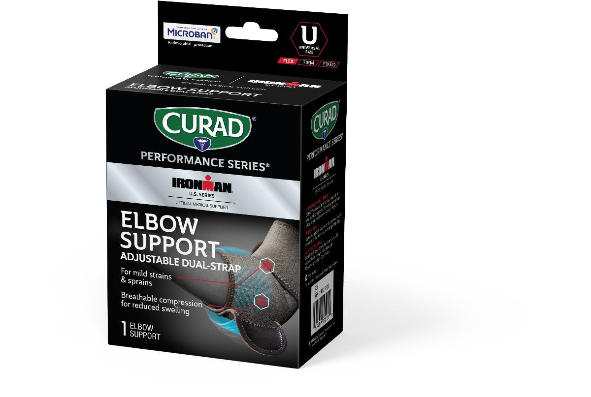 CURAD Performance Series IRONMAN Wraparound Elbow Supports