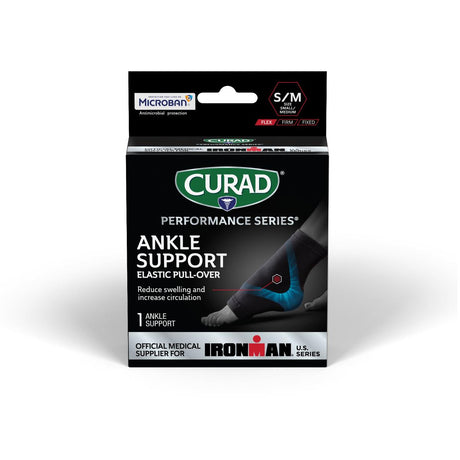 CURAD Performance Series IRONMAN Elastic Ankle Supports
