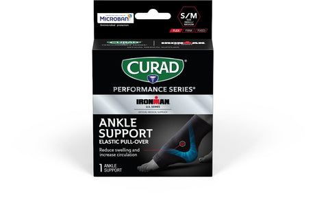 CURAD Performance Series IRONMAN Elastic Ankle Supports