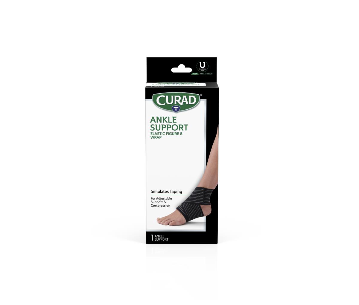 CURAD Figure-8 Elastic Ankle Wraps