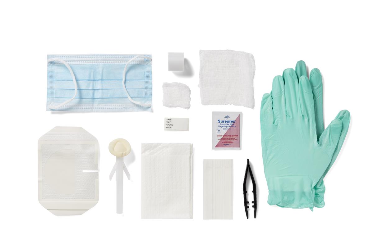 Medline Central Line Dressing Trays
