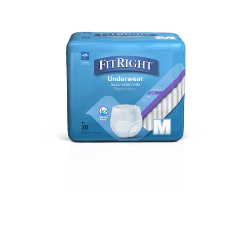 Sous-vêtements pour incontinence FitRight Super Adult