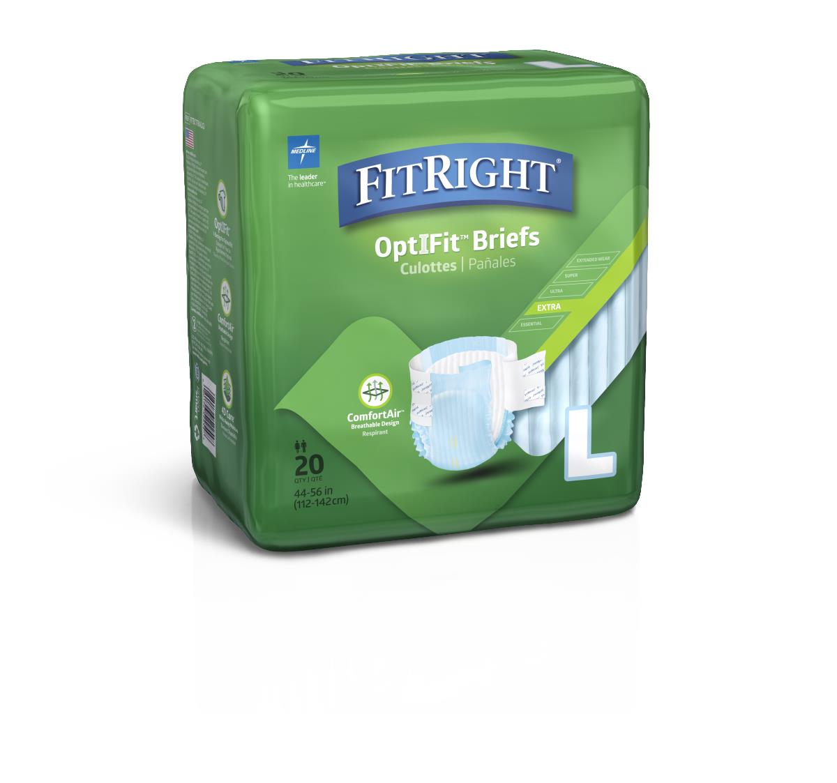 FitRight Extra Incontinence Briefs