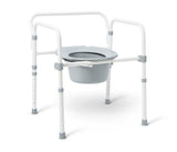 Medline 3-in-1 Elongated Folding Commode