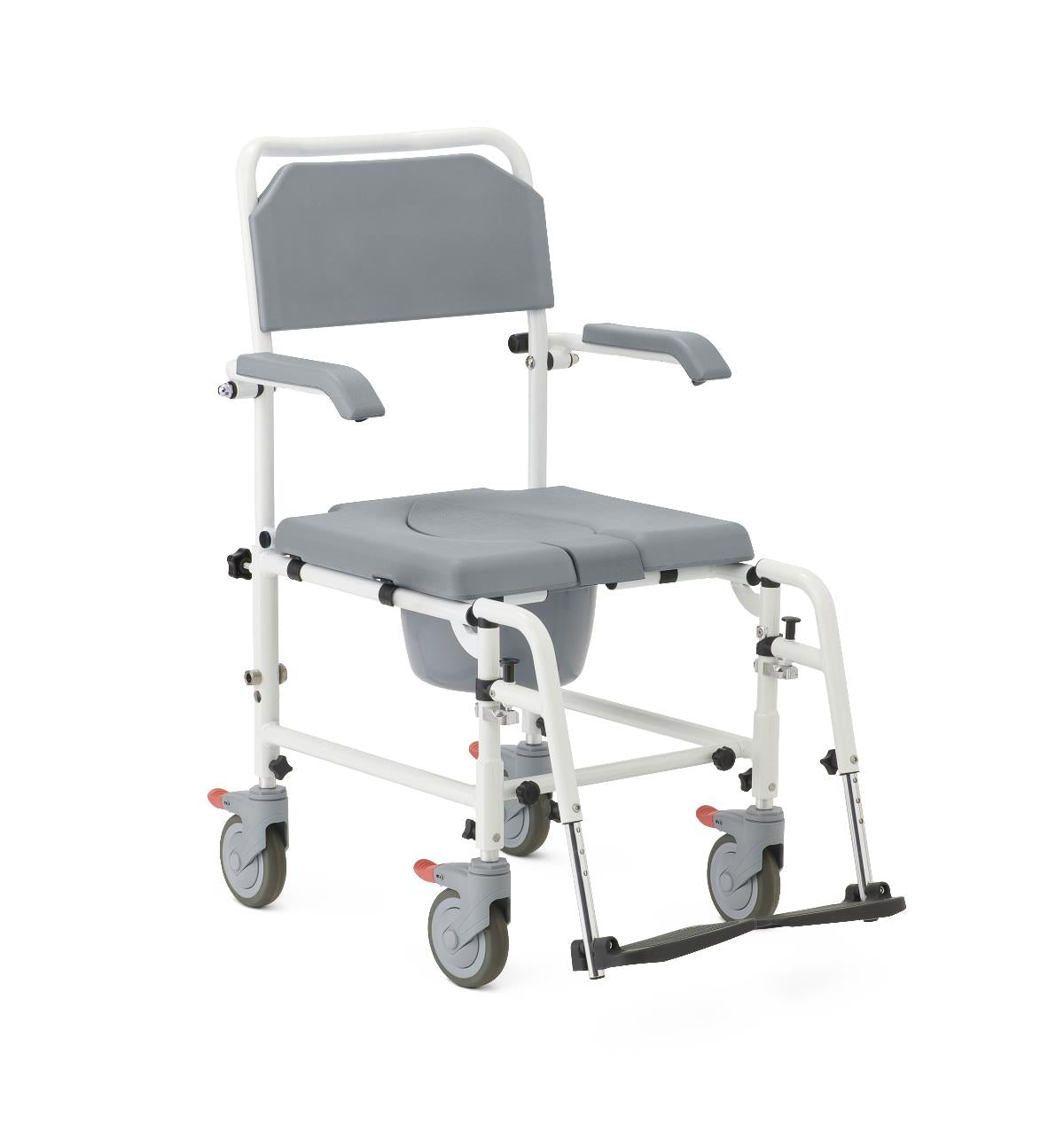 Aluminum Commodes with Wheels