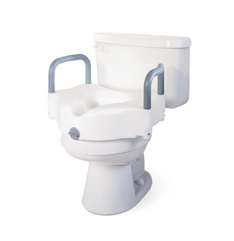 SIÈGE DE TOILETTE SURÉLEVÉ VERROUILLABLE (lot de 3)