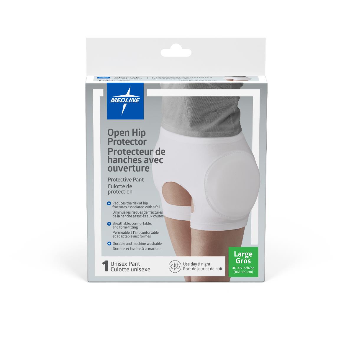 Medline Premium Hip Protector Underpants with Pads