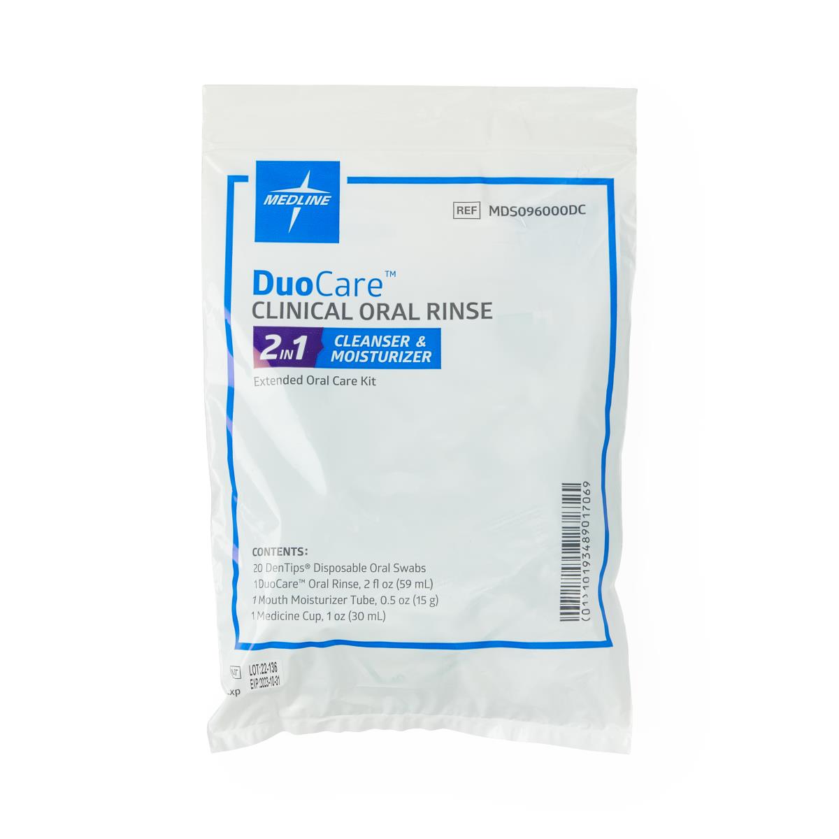 Duocare Extended Stay Oral Care Swab Kit