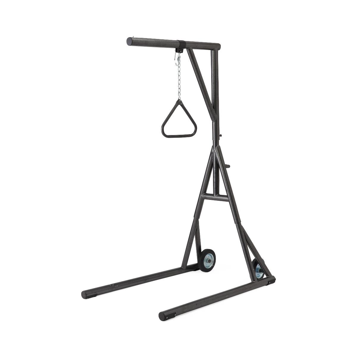 Freestanding Bariatric Trapeze with Wheels