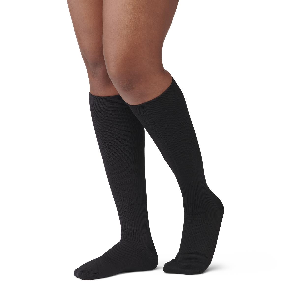 CURAD Knee 15-20 mmHg Cushioned Compression Socks