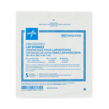Medline X-ray Detectable Lap Sponges