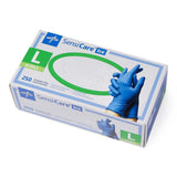 SensiCare Ice Blue Powder-Free Nitrile Exam Gloves