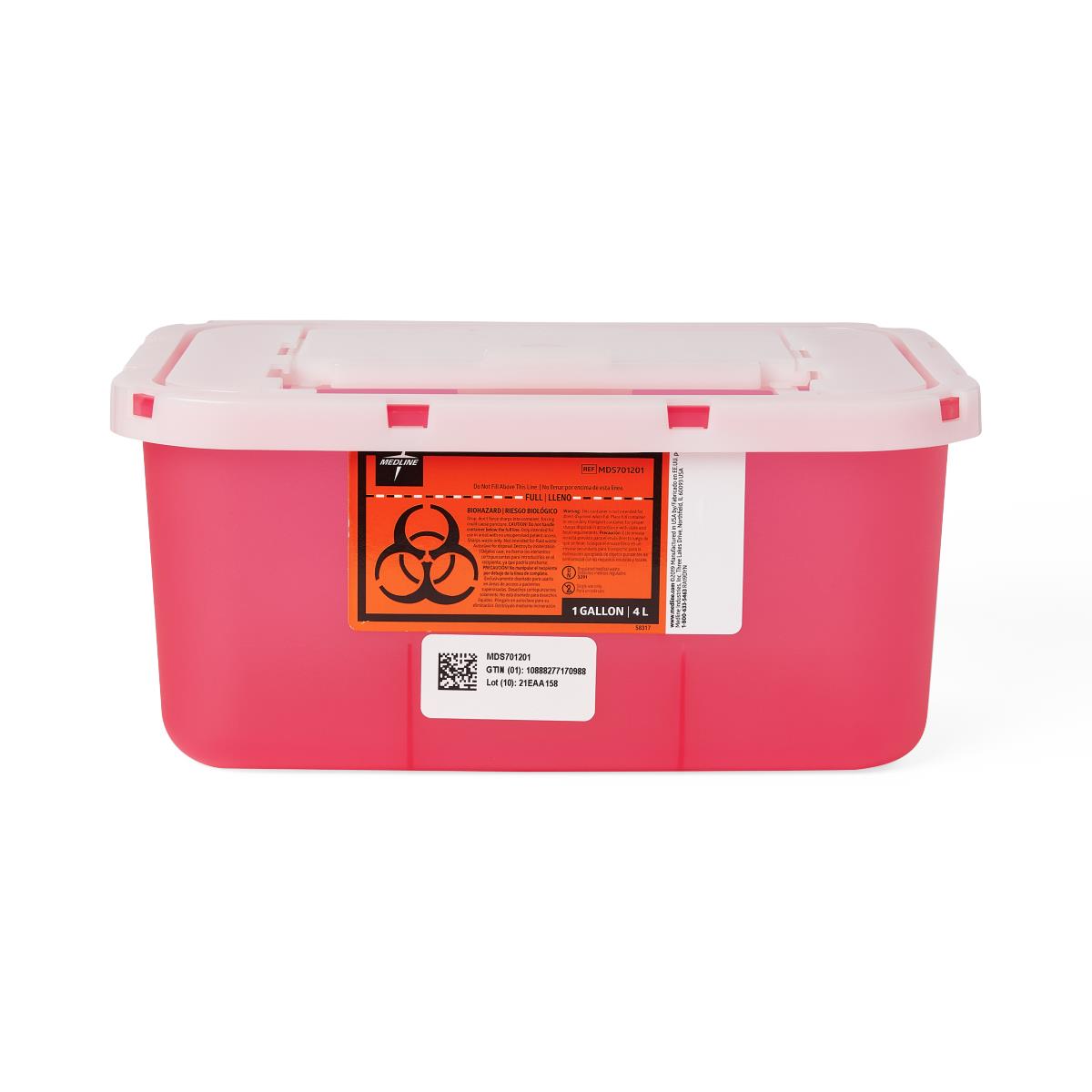 Medline Multipurpose Sharps Containers