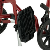 Basic Steel Transport Chairs with 8" Wheels