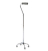 Medline Aluminum Quad Cane Small Base