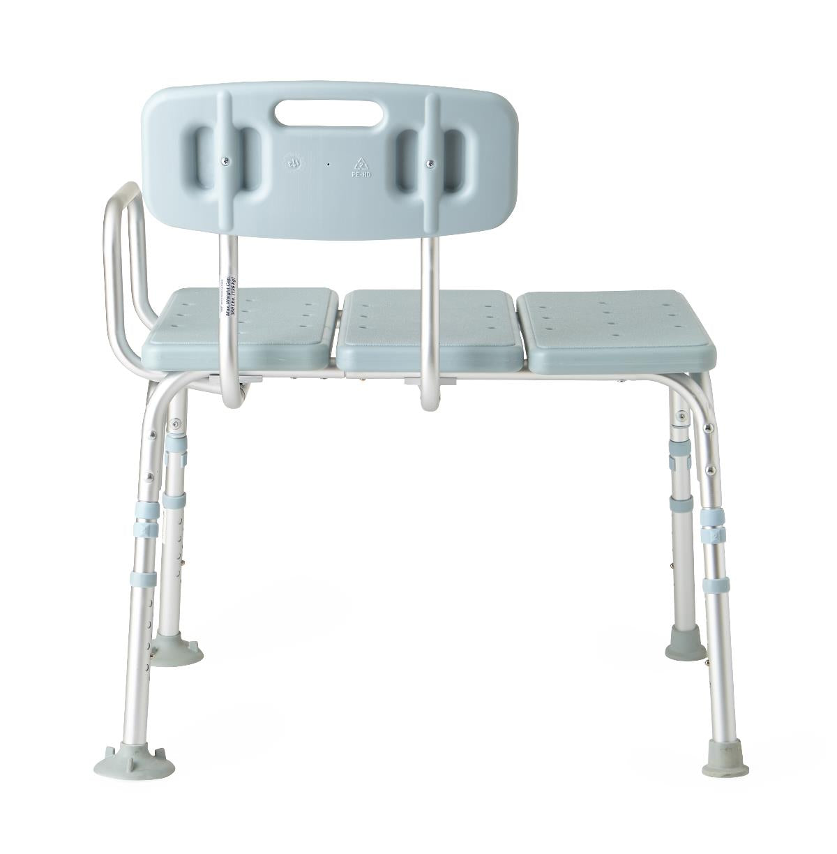 Medline Knockdown Transfer Bench with Microban