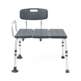 Medline Knockdown Transfer Bench with Microban